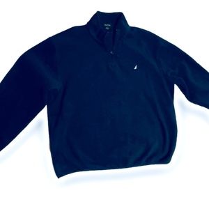 NAUTICA BLUE WOOL PULLOVER SWEATER